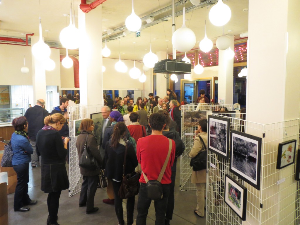 Vernissage de l'exposition Zellidja le 7 octobre 2014