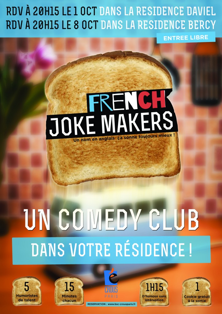 Un comedy club dans votre résidence